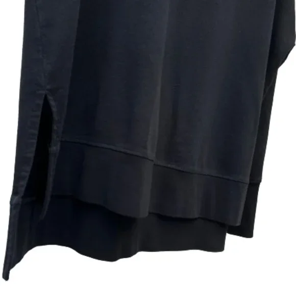 EUC Sweaty Betty After Class Longline Sweatshirt Black - Large US 12 - Picture 4 of 5